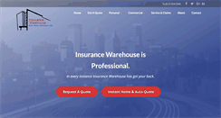 Desktop Screenshot of myinsurancewarehouse.com