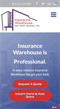 Mobile Screenshot of myinsurancewarehouse.com